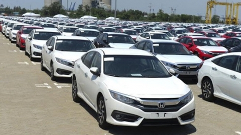 Nhập khẩu ô tô và linh kiện phụ tùng tăng vọt trong tháng 3/2021