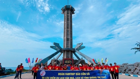 Quảng Trị: Đoàn Famtrip tham quan đảo Cồn Cỏ và các di tích lịch sử văn hoá