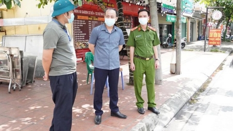 Hải Dương: Phê bình 2 Chủ tịch phường do lơ là phòng dịch COVID-19