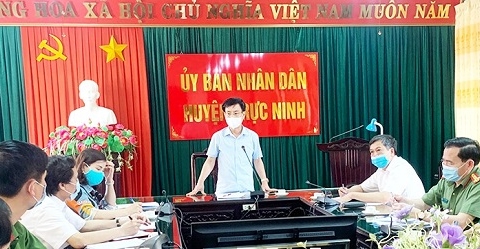 Nam Định: Thực hiện giãn cách xã hội toàn thị trấn Cổ Lễ (Trực Ninh)