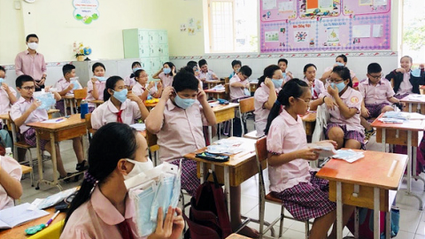 TP.HCM: Cho học sinh nghỉ học từ ngày 10/5 để phòng chống dịch Covid -19