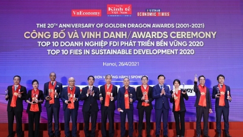 Top 10 doanh nghiệp FDI phát triển bền vững