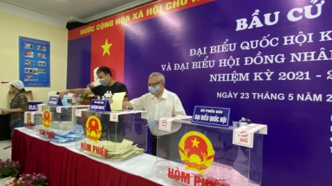 Thống kê ban đầu về tình hình cử tri đi bỏ phiếu tại một số địa phương