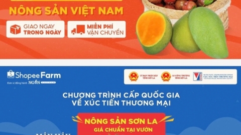 Sản phẩm nông sản các địa phương trên sàn thương mại điện tử Shopee