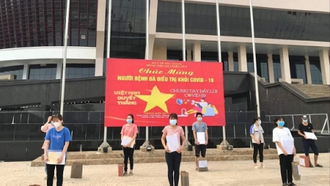 Ngày 6/6, 21 bệnh nhân Covid-19 ở Bắc Giang được công bố khỏi bệnh