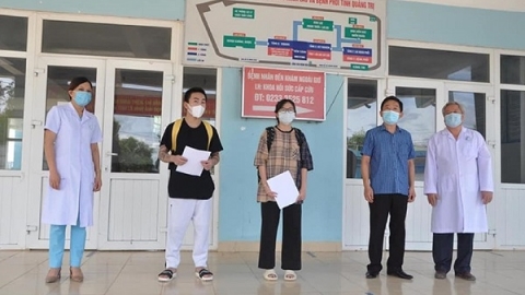 Quảng Trị: Hai ca mắc Covid-19 được công bố khỏi bệnh
