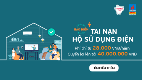 Bảo hiểm Tai nạn hộ sử dụng điện: Một người mua, cả gia đình được bảo vệ
