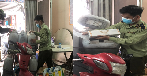 Đồng Tháp: Phát hiện gần 1.300 bao thuốc lá điếu nhập lậu
