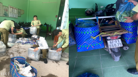 Đồng Tháp: Trong một ngày phát hiện 2 vụ vận chuyển thuốc lá điếu nhập lậu