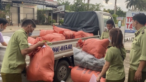 Bạc Liêu: Thu giữ 450kg trà sấy khô không rõ nguồn gốc xuất xứ