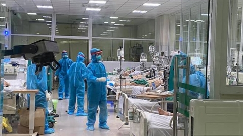 Bắc Giang: 28 cán bộ y tế trong khu điều trị bệnh nhân nhiễm Covid-19