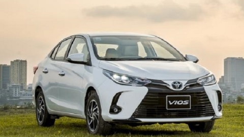 Toyota Vios hỗ trợ lệ phí trước bạ lên đến 30 triệu đồng trong tháng 7/2021