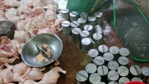 Hà Nam: Phát hiện cơ sở sản xuất giò có lượng hàn the cao vượt ngưỡng