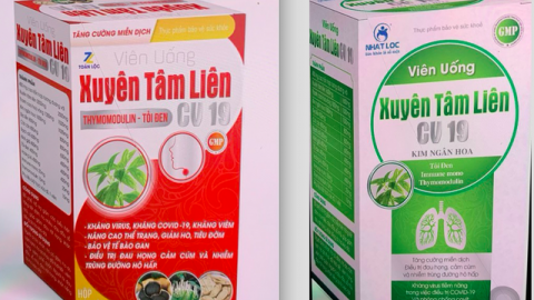 Lập tức kiểm tra các loại thực phẩm bảo vệ sức khỏe với công dụng "hỗ trợ điều trị Covid-19"