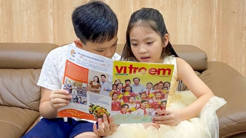 Ấn phẩm Vì trẻ em – Diễn đàn dân sinh bảo vệ, chăm sóc trẻ em