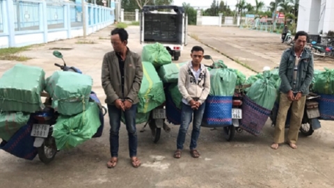 Quảng Trị: Ngăn chặn vụ vận chuyển hàng hóa nhập khẩu không có chứng từ hợp pháp