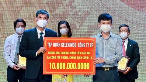 Geleximco và ABBANK tặng 500 máy thở dòng cao hỗ trợ điều trị bệnh nhân Covid-19 cho TP. Hồ Chí Minh