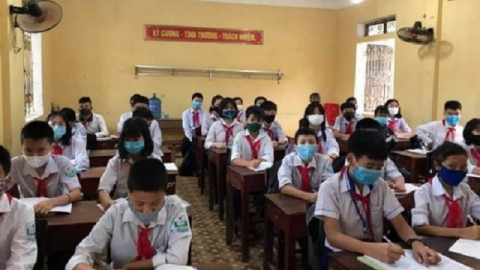 Thị xã Nghi Sơn (Thanh Hóa): Tổ chức cho học sinh học tập trở lại từ ngày 13/9