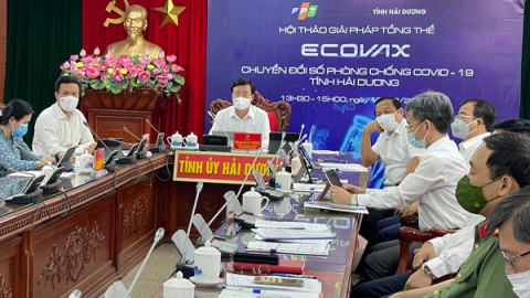 Hải Dương: Thực hiện chuyển đổi số để phòng chống dịch Covid-19