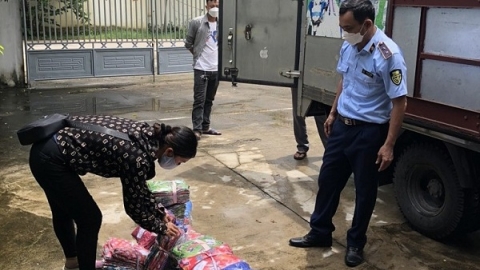 Nghệ An: Xử lý 2 vụ việc kinh doanh hàng hóa không có nguồn gốc xuất xứ
