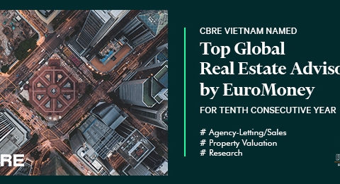 Lần thứ 10 liên tiếp CBRE Việt Nam được vinh danh tại giải thưởng Euromoney