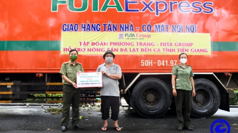 Tiền Giang: Hỗ trợ hơn 20 tấn nông sản cho người dân có hoàn cảnh khó khăn