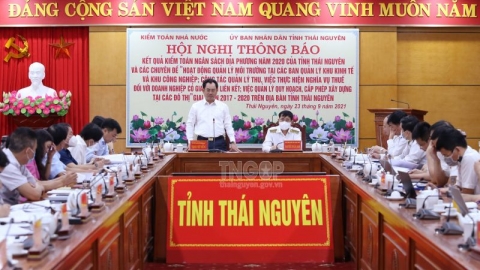 Thái Nguyên: Kiểm toán góp phần giúp địa phương phát triển KT-XH an toàn, bền vững