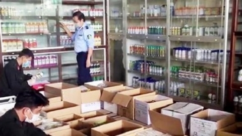 An Giang: Thu giữ hơn 7.700 sản phẩm thuốc bảo vệ thực vật không rõ nguồn gốc