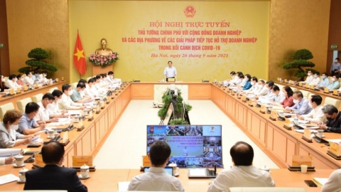 Thủ tướng: Cùng nhau tìm ra một giải pháp vừa chống dịch tốt, vừa phát triển kinh tế