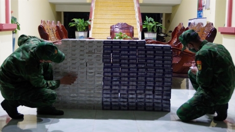 Thu giữ hơn 3.000 gói thuốc lá ngoại nhập lậu tại An Giang