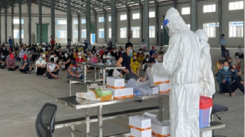 Bình Dương: Các doanh nghiệp kiến nghị tự test nhanh Covid-19 nhằm giảm chi phí