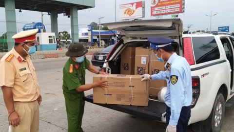 Tiền Giang: Phát hiện 360 kg chỉ sợi Trung Quốc nhập lậu