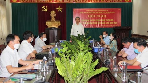 Triệu Sơn (Thanh Hóa): Có 2 xã được thẩm định, xét công nhận đạt chuẩn Nông thôn mới nâng cao đợt 3 năm 2021