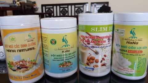 Thanh Hóa: Bất thường trong cấp giấy phép sản xuất Bột ngũ cốc Hana Natural