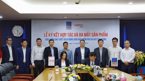 Bảo hiểm PVI hợp tác kinh doanh với Viettel Store