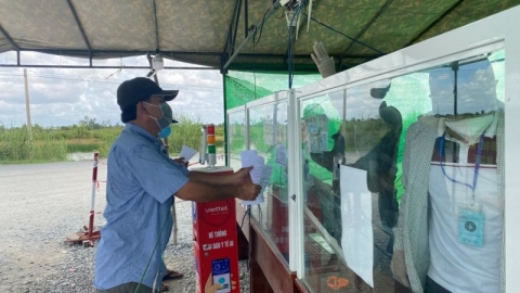 Cà Mau: Phân loại, sàng lọc người vào tỉnh tại các chốt, trạm kiểm soát