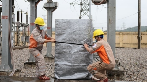 Thông tin về ảnh hưởng của bão số 8 đến vận hành nguồn và lưới điện