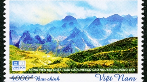 Bộ Thông tin và Truyền thông phát hành bộ tem “Công viên Địa chất toàn cầu"