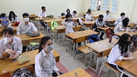 Học sinh THPT tại Hà Nội dự kiến được đến trường từ 06/12
