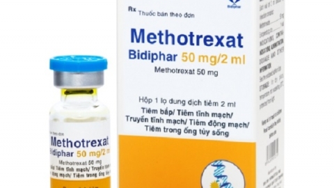 Thu hồi lô thuốc Methotrexat Bidiphar không đạt chất lượng