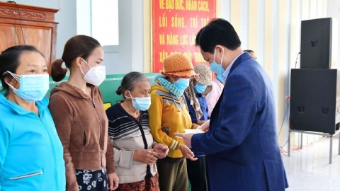 BSR trao quà Tết Nhâm Dần 2022 tại thị xã Đức Phổ, tỉnh Quảng Ngãi