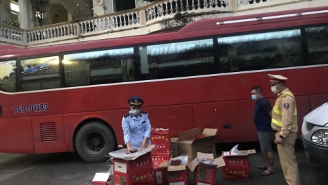 Thu giữ 500kg táo tàu khô không nguồn gốc xuất xứ