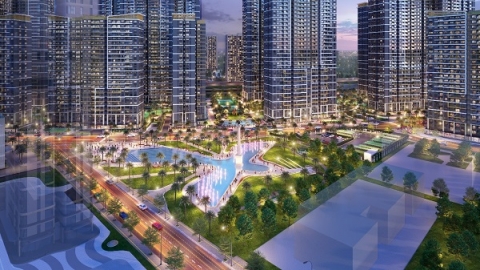 Căn hộ đậm “chất sống Mỹ” hấp dẫn nhờ không gian nghỉ dưỡng