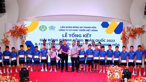 CLB Đông Á Thanh Hóa chính thức tiếp nhận đội U11 Việt Hùng