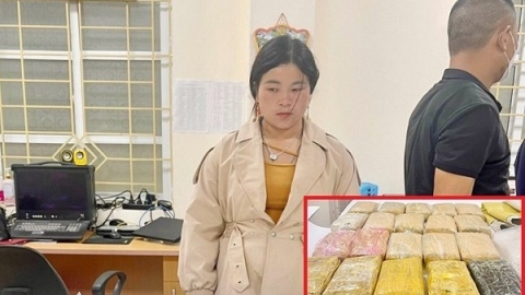 Công an Lào Cai bắt nữ quái dùng xe máy vận chuyển 120.000 viên ma tuý tổng hợp