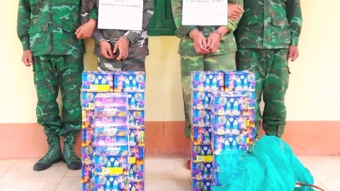 Bộ đội Biên phòng tỉnh Kon Tum bắt 02 đối tượng vận chuyển pháo, động vật hoang dã