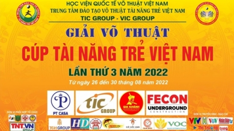 Hàng ngàn VĐV tranh tài tại Giải Võ thuật Cup Tài năng trẻ Việt Nam lần thứ 3