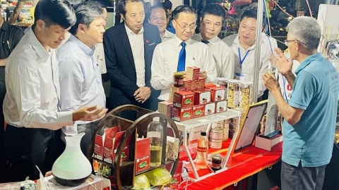 Trên 500 sản phẩm OCOP được trung bày tại Hội chợ xúc tiến thương mại cho các hợp tác xã khu vực miền Trung - Tây Nguyên năm 2022