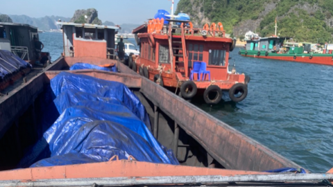 Phát hiện, bắt giữ 02 phương tiện chở than không rõ nguồn gốc và tàng trữ vũ khí tự chế trái phép