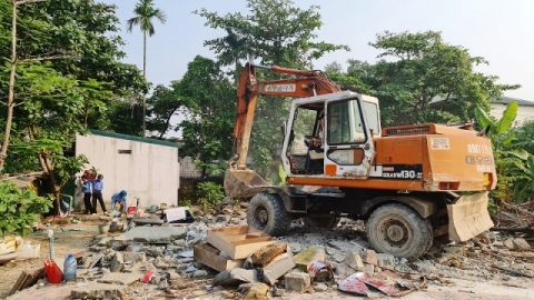 Khu đất rộng 1.663 m2 ở số 42 đường Phạm Thị Liên, phường Kim Long, thành phố Huế đã trả lại cho nhà nước.